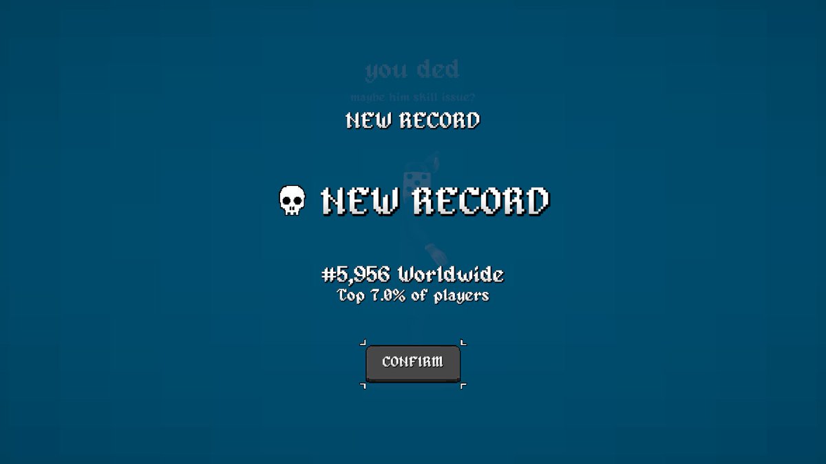sl3epyk0's tweet photo. My first sub 10% worldwide in Megabonk. (No Soul Harvester). https://t.co/L1S1GLjBcO