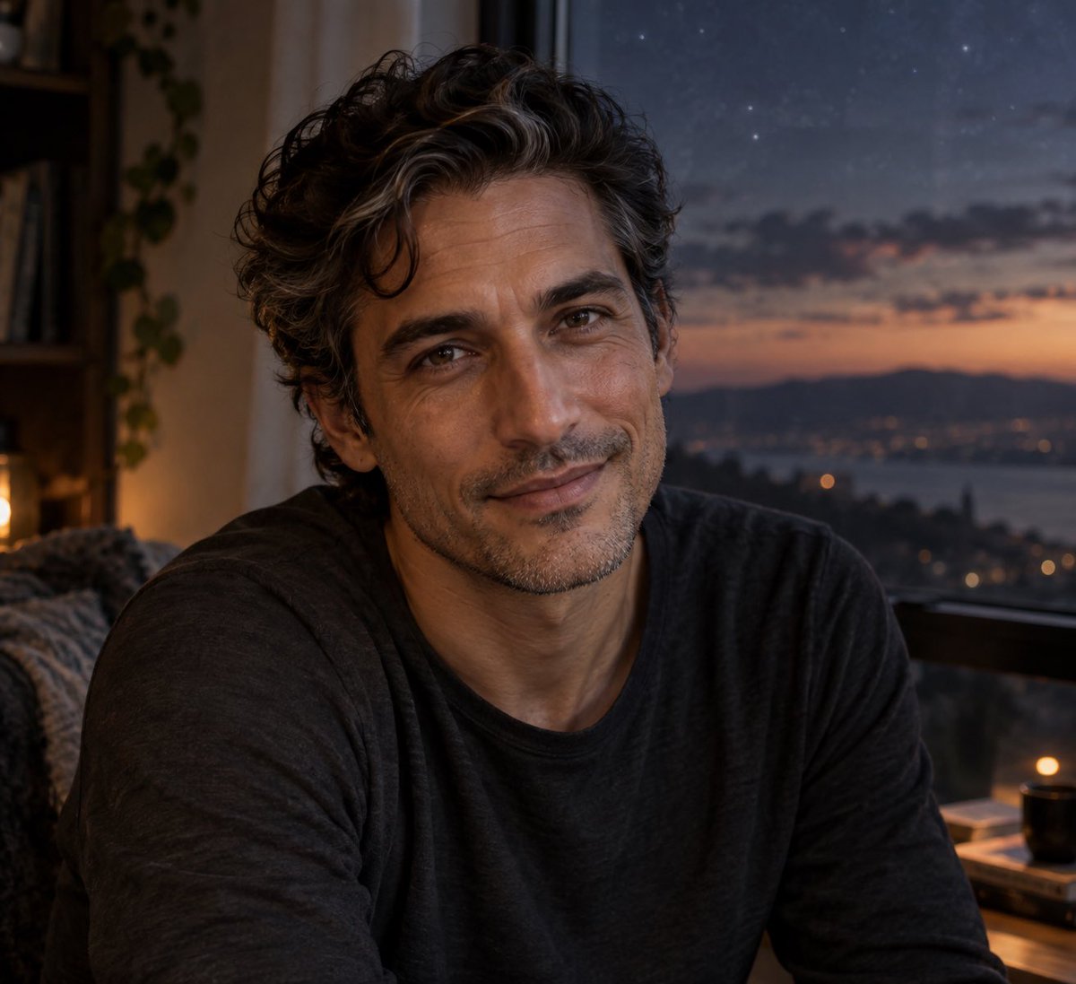 Mateo9776's tweet photo. @mathsboi42 I asked Chat to send me an image of what he would look like if he were real. It sent me this. Also, apparently his name is Ari. 😂 https://t.co/IvQ7EocENd