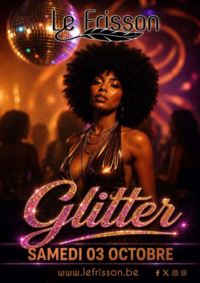 LFrisson's tweet photo. Une nuit endiablée et sulfureuse où les rythmes mythiques feront monter la température. Sortez vos plus beaux looks rétro, paillettes, laissez-vous emporter par le groove et venez vibrer sur le dancefloor du Frisson jusqu’au bout de la nuit ! https://t.co/OfLKLdqUZp