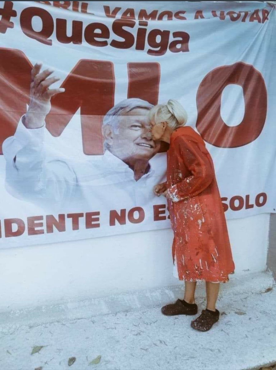 PeterHerrera1's tweet photo. @lisamayrin Yo soy 💯% OBRADORISTA!!
MAGISTRALMENTE AMLO ☝🏻😎🇲🇽🌟
#HumanismoMexicano4T @lopezobrador_ #La4T https://t.co/kxZLDAZp4n