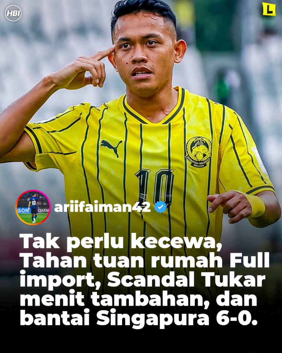 laode_football's tweet photo. 🚨 REPOSTAN Arif Aiman Viral Usai Penentuan babak FINAL FIFA ASEAN Cup 🇲🇾📱

Pemain Timnas Malaysia, Arif Aiman, menjadi sorotan di media sosial setelah mengunggah pesan pasca-pertandingan. https://t.co/qBCG4GhB6V