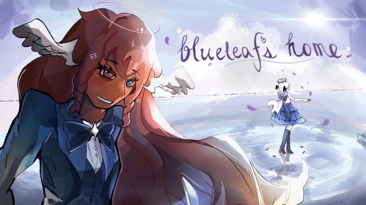 ririsprout's tweet photo. silly banner i made for bleaf
#blueleaffanart https://t.co/Tn5e3byxrY