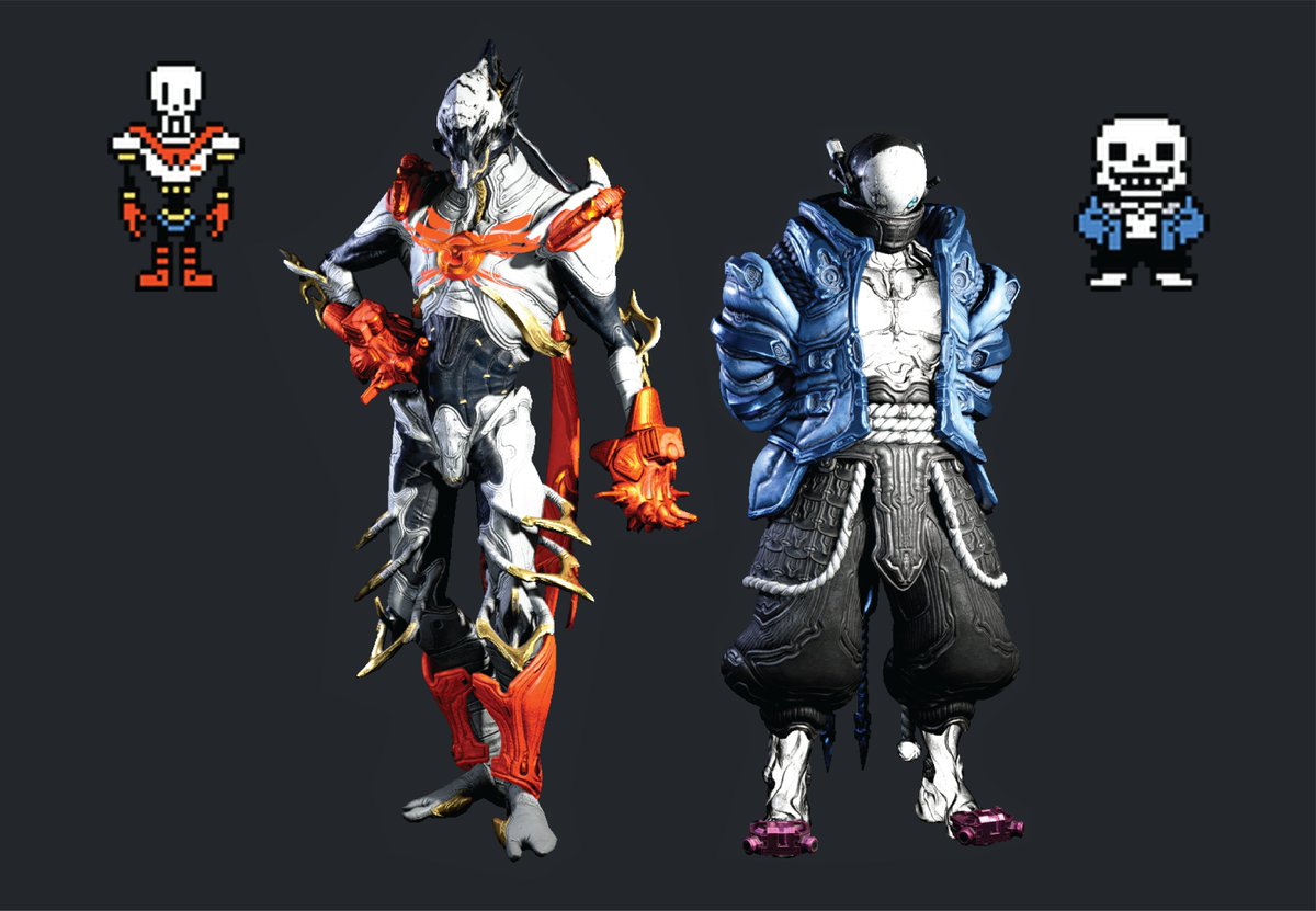 VannyWF's tweet photo. #Warframe #tennocreate #fashionframe #undertale https://t.co/tszeZ1y0TI