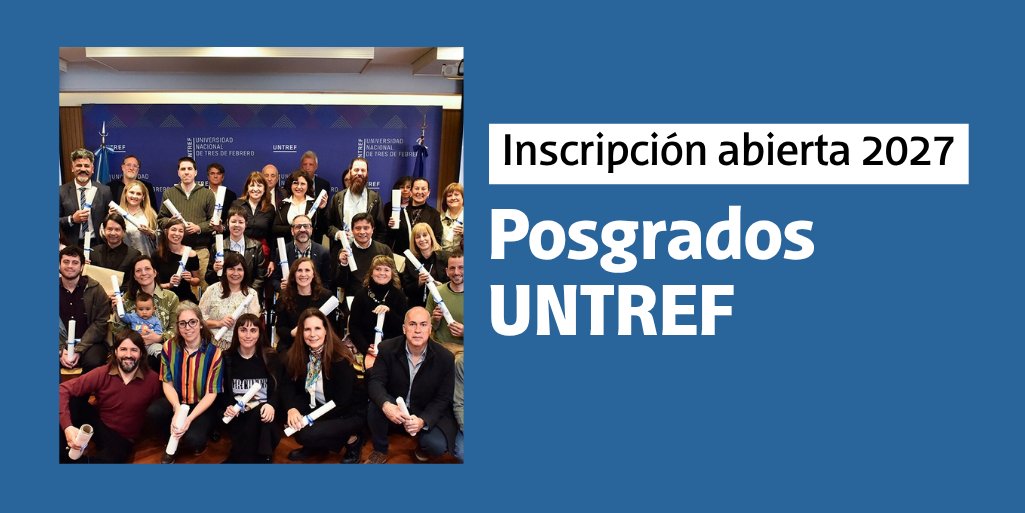 UNTREF's tweet photo. Son 86 propuestas de alta formación, en 8 áreas diferentes y 2 programas especiales: académicas y profesionales; opciones híbridas, a distancia y presenciales con los valores más competitivos de la educación superior en la Argentina. https://t.co/cwAycTaCzC