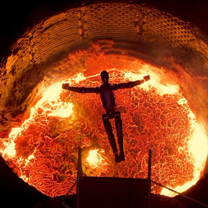 interesting_aIl's tweet photo. They trained robots to jump into molten steel

Figure retired its F.02 humanoid robots by training them to autonomously jump into a 75-ton furnace filled with molten steel in Finland https://t.co/GPoMvBCqbq