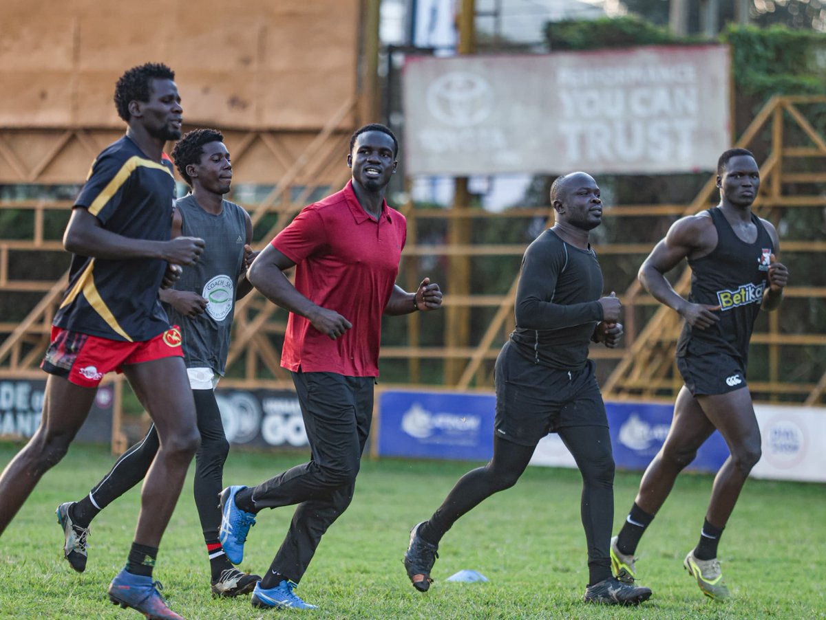 HeathensRFC's tweet photo. The trophies can wait. The work can't. 😎💛💙

Kampala 7s is calling.

#MunguniWetu || #HeathensTuko #Kampala7s https://t.co/2THYb5Jdtz