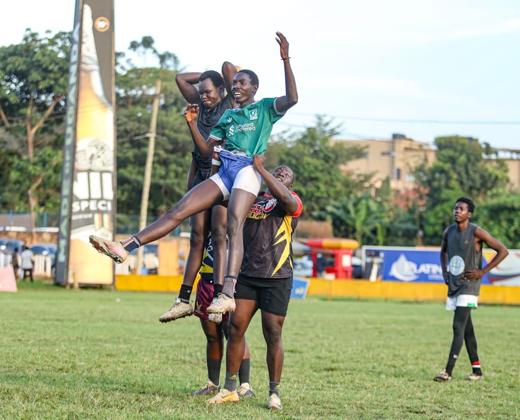 HeathensRFC's tweet photo. The trophies can wait. The work can't. 😎💛💙

Kampala 7s is calling.

#MunguniWetu || #HeathensTuko #Kampala7s https://t.co/2THYb5Jdtz