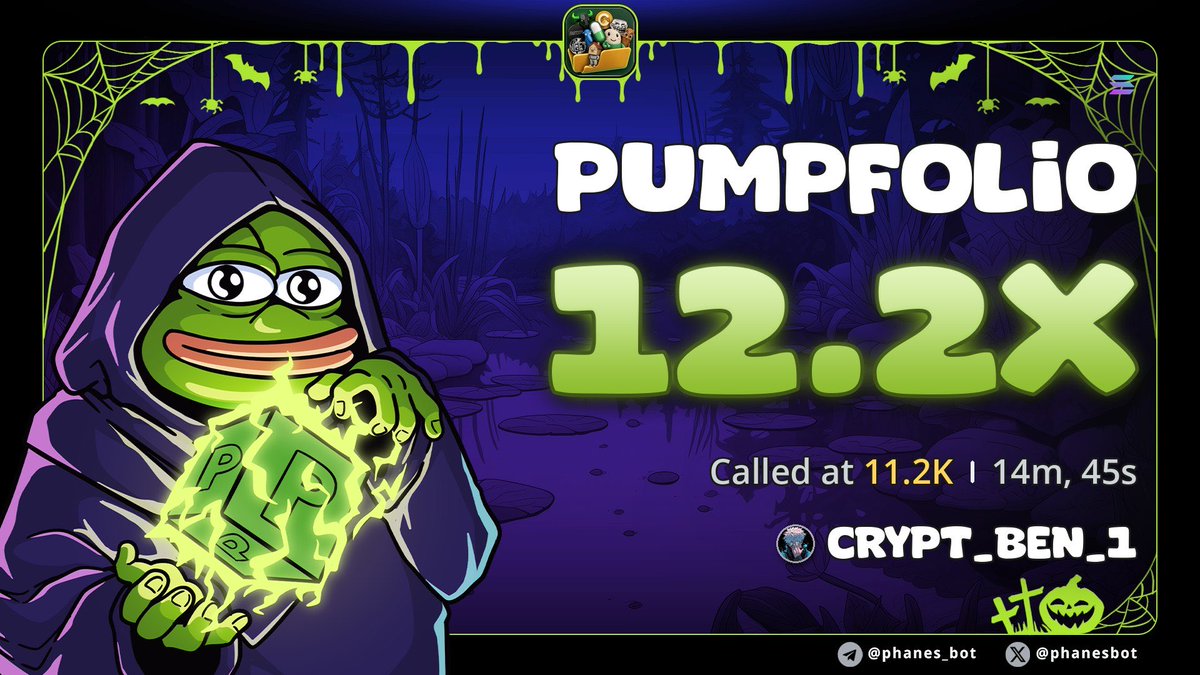 Crypt_bencall1x's tweet photo. 12X on $PUMPFOLIO
CA

ASN6XAyWyn1psSbGKNQ7D81byp1CRTYd8Q9aA2DW9M3n

#Eth #memecoin #memecoin1000x https://t.co/qe1IF79kRx