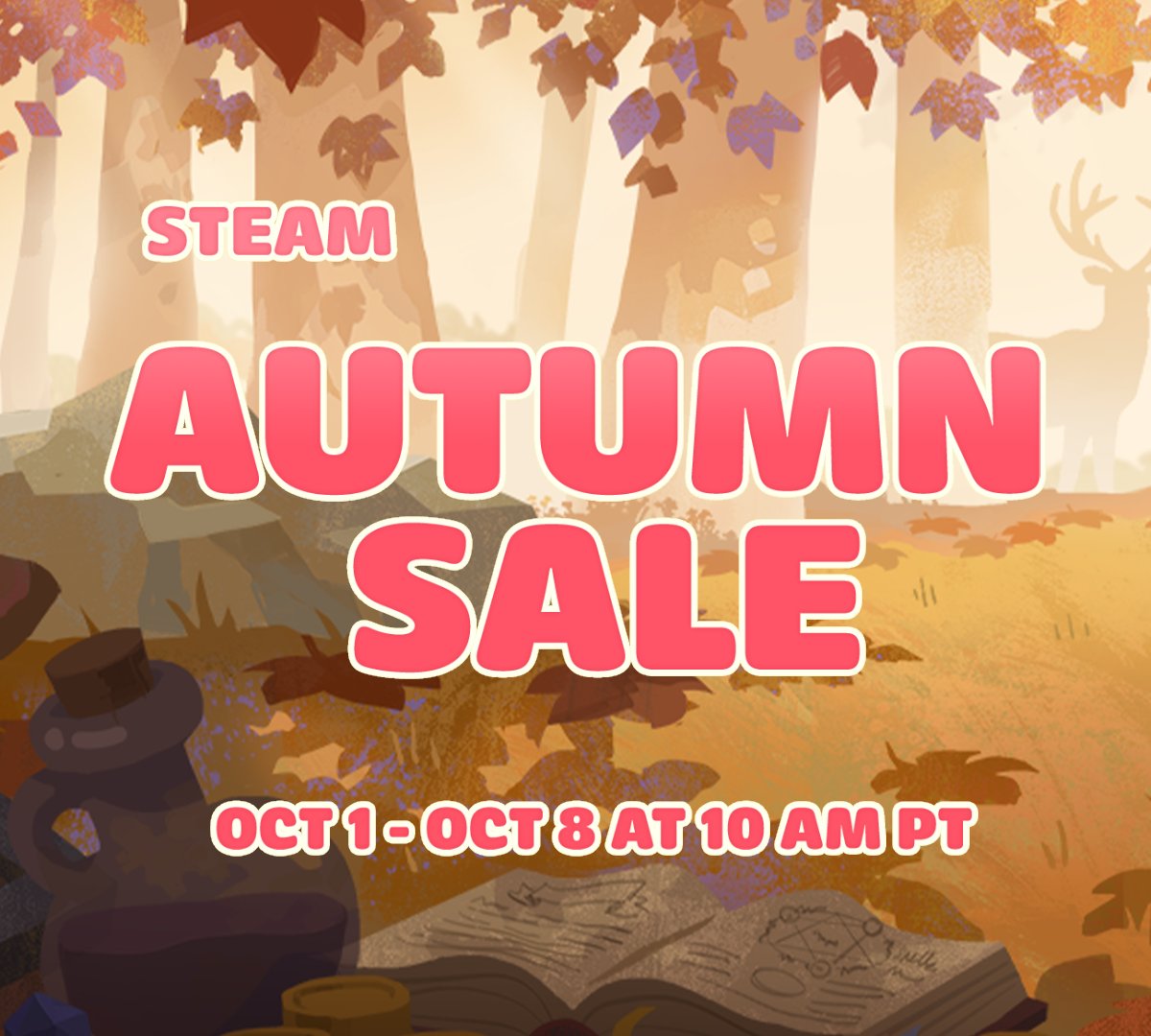 ByteRockers's tweet photo. The #SteamAutumnSale is here and a whole bunch of our games are on sale.

Whether you wanna trade, code or slay some beats, we've got you covered: 
https://t.co/PdsoGqhuvG

Go on... treat yourself! What are you getting? 👀 https://t.co/edIgAsdBxE