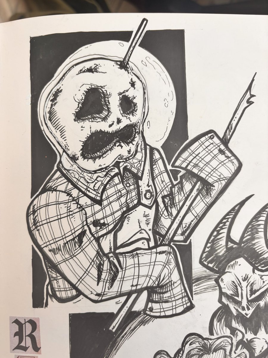 TeaDrinkerArt's tweet photo. For one of our university projects we have to do Inktober so here is day 1 
Apple https://t.co/Ev3YJDQFg4