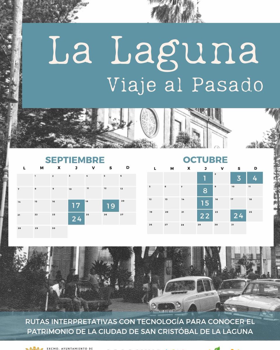 Turismo_LL's tweet photo. ¡Ya está aquí octubre! 🍂

¿Qué mejor plan para este otoño que redescubrir La Laguna con nuestros nuevos programas de rutas? 😊 https://t.co/FB89Zn3GgA
