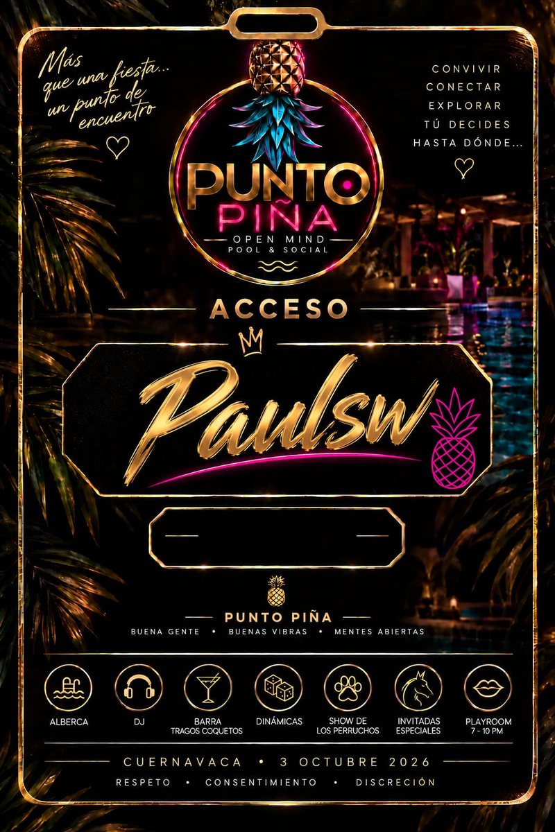 puntopina's tweet photo. Bienvenidos 🍍 https://t.co/5I21pKhWDH