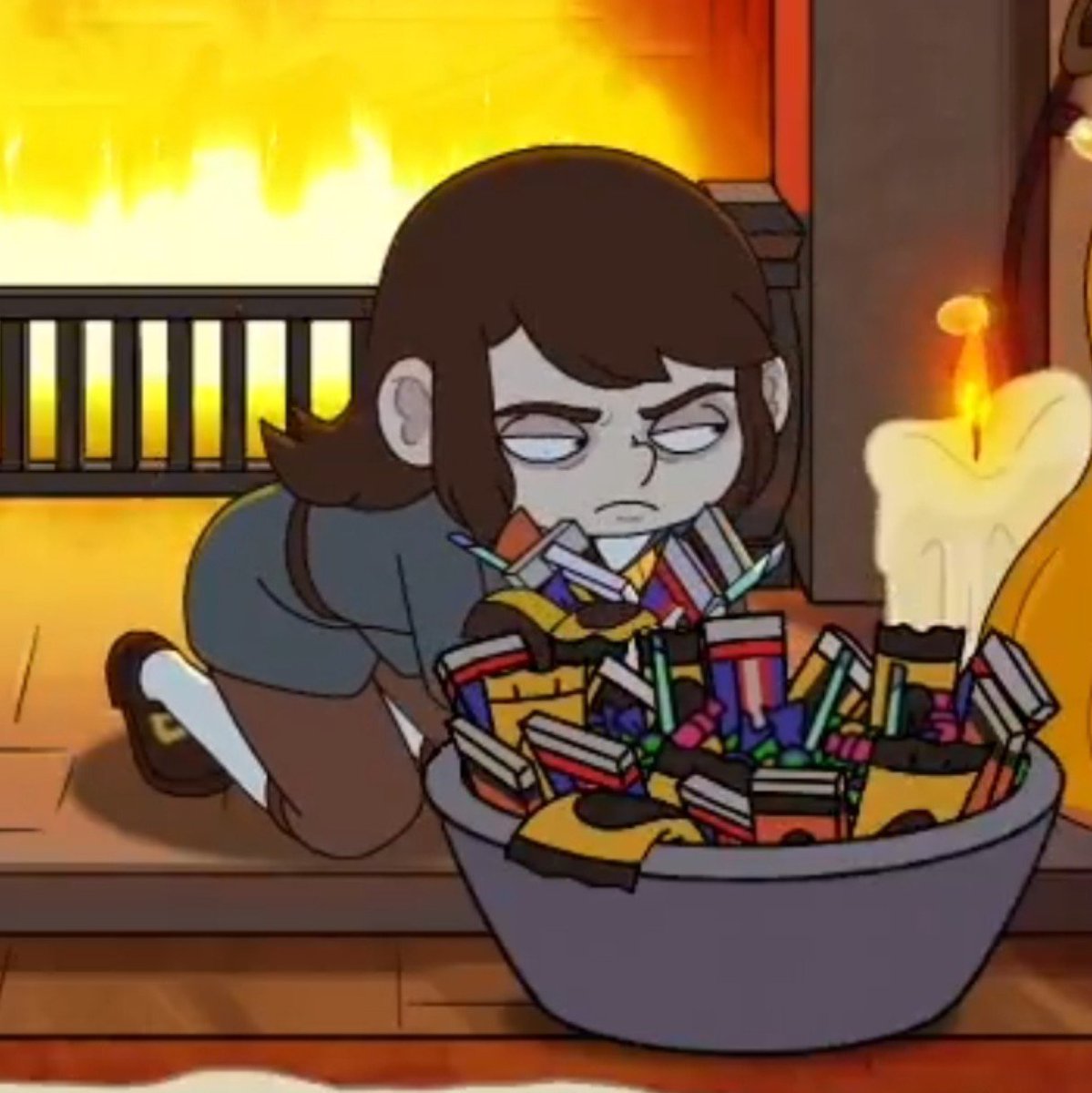 hairyvictor's tweet photo. Hes so cute aww aww #hauntedhotel #hauntedhotelabaddon https://t.co/tKNdHL5zJc