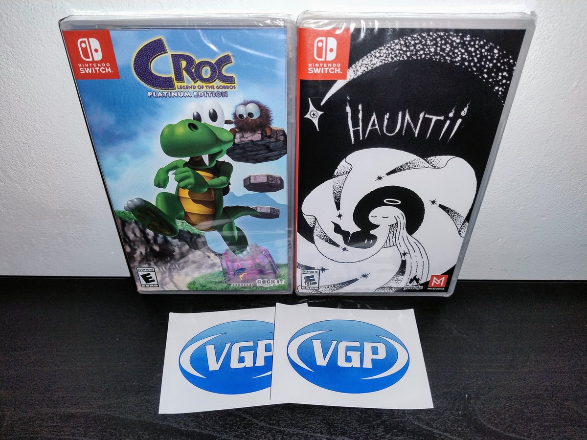 Huguit0mm's tweet photo. Dos juegos más para la colección de la ya casi difunta #NintendoSwitch de la mano de @VideoGamesPlus_, la elite canadiense 😎👊🏽
Gracias también a @PMStudiosUSA por el apoyo incondicional al formato físico 💓
#SwitchCorps https://t.co/yQucZXlxKD