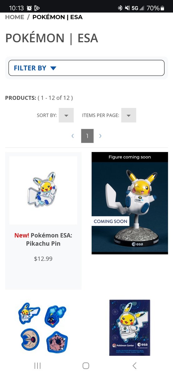 Cheesecake_EXE's tweet photo. Pokemon x ESA merch just dropped on Pokémon Center !!! All the cute space pika merch looks soooo good. 🥰💫🌠🌌

https://t.co/BFMoUcNUDp

#POKEMON #PokemonxESA https://t.co/Pg7bngbvck
