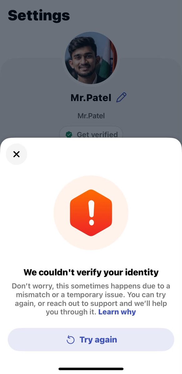 hp_patel_'s tweet photo. Dear @Arattai @svembu My account was active previously, but I had deleted it completely. After deleting it, I opened the account again, but the Aadhaar card verification isn't working. I deleted the account again, and now I am not receiving the OTP. I am facing various issues. https://t.co/Evca3KMVbt