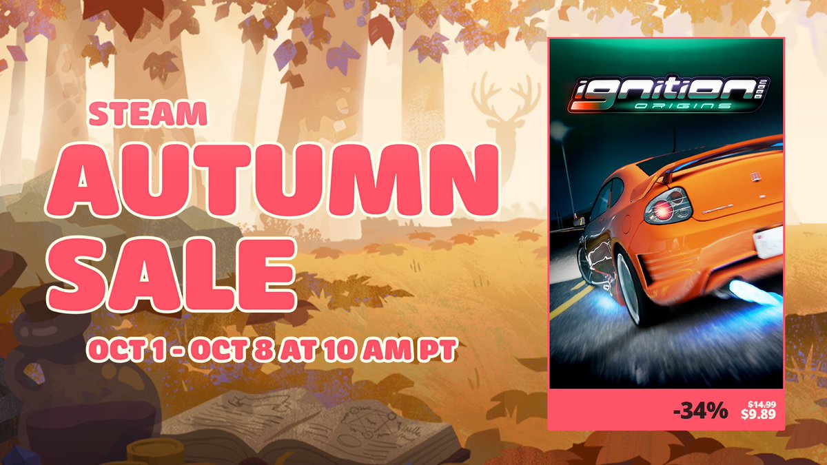 f11bot's tweet photo. now on steam autumn sale! ✨ :D

also released new 0.9.4 HOTFIX with many fixes and some improvements (more details bellow) https://t.co/zbZI6KaFS5