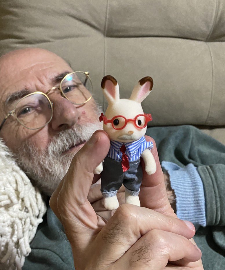 schoffsz's tweet photo. meus avós com as versões sylvanian families deles. https://t.co/UlqnB4yCqY