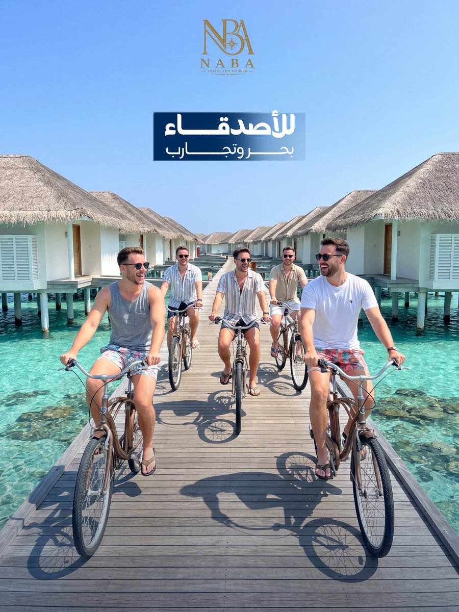 Naba_trv's tweet photo. المالديف؟ على جوك وبالطريقة اللي تحبها.
للحجز والاستفسار:
٠٥٥٥٠٤٤١٨٤
Maldives= Your kind of getaway, your way.
For booking, contact us on
0555044184
#NabaTravelAndTourism #AdventureIsCalling #Package #WithYouAllTheWay #Maldives https://t.co/EE7UwY3Olm
