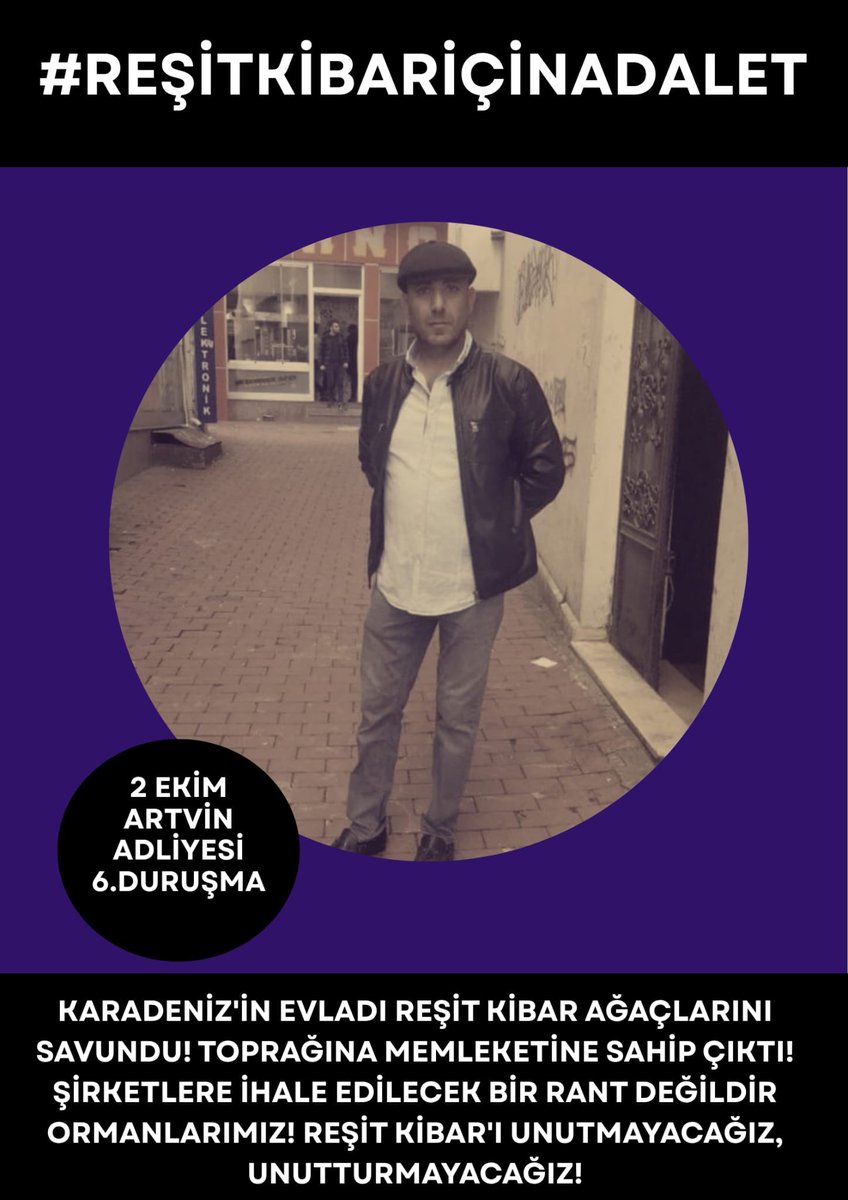 siyaybeyaz08's tweet photo. Delikanli abim
#ReşitKibarİçinAdalet https://t.co/wH9vaqTlzk