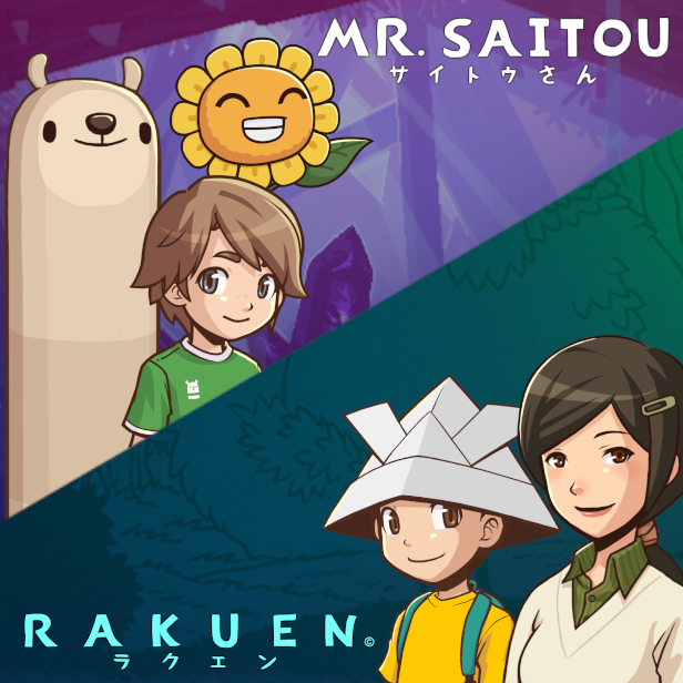 supershigi's tweet photo. Both of my games (Rakuen &amp; Mr. Saitou) are on sale now at the Steam Autumn Sale~!

I put my heart into them, so if you enjoyed playing, please let me know 😊

Y si, ambos juegos tienen version en español! Espero que los disfruten! ❤️ https://t.co/xZNMI1HoBr