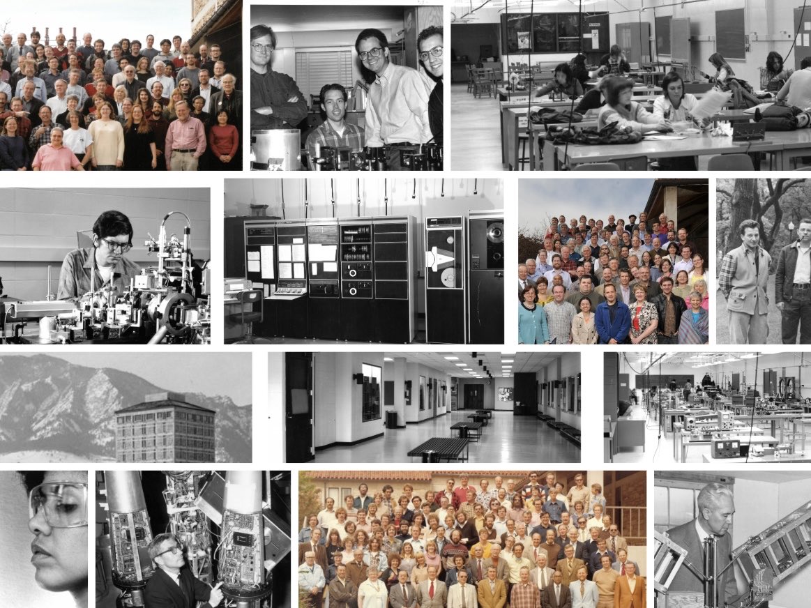 CUBoulderPhys's tweet photo. Turns out 100 years of physics PhDs at @cuboulder is a pretty good reason to celebrate ⚛️🎉

Check out a few highlights from the weekend and more on our website ➡️

📸 credit: Zach Ulibarri (NPL tour); Glenn Asakawa (industry and Nobel panels) https://t.co/Un28Py63au