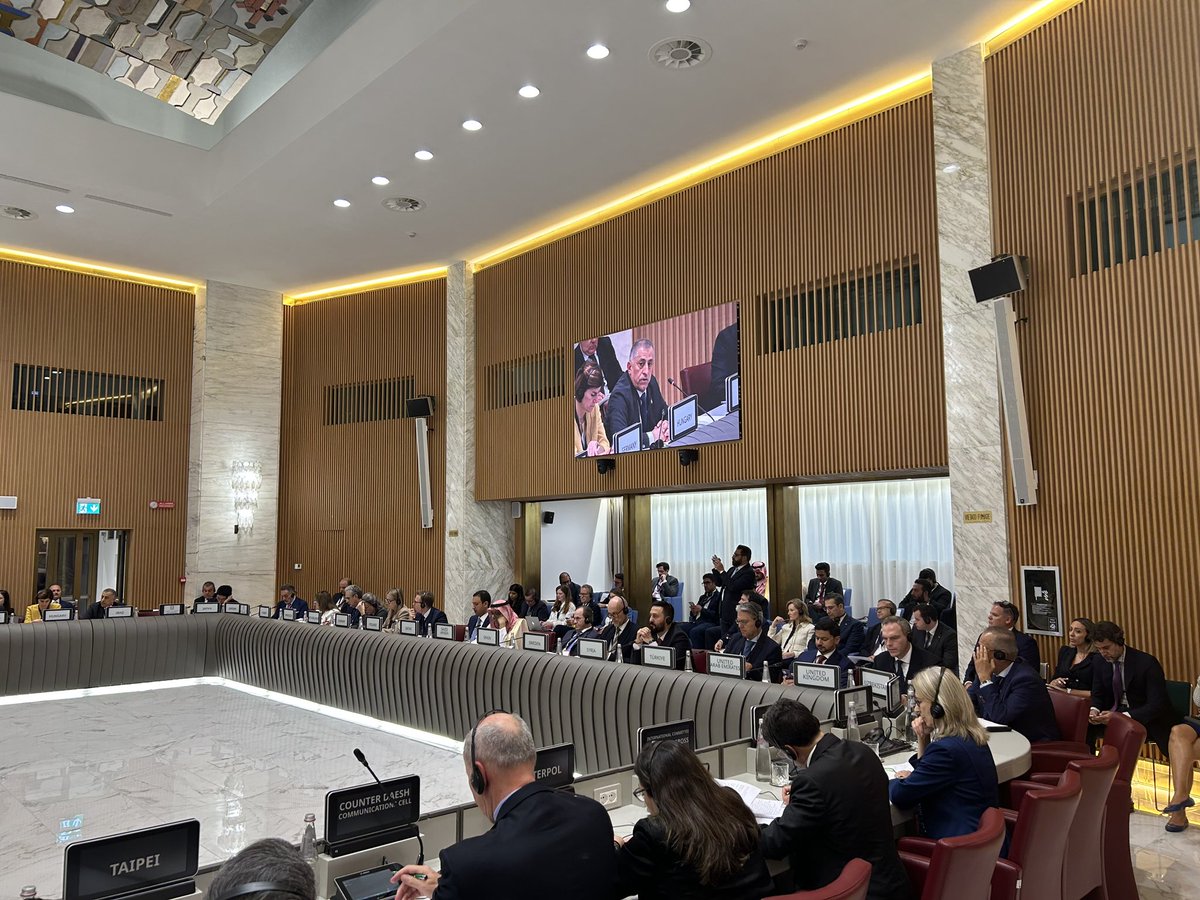 USAMBTurkiye's tweet photo. A tremendous victory — and a new chapter. Today in Rome, the Coalition to Defeat ISIS marks the achievement of Operation Inherent Resolve (OIR), one of the great military campaigns of our time: the territorial caliphate dismantled, and a path opened from terror toward stability. That victory belongs to the Americans and coalition partners who served, and to the Iraqis and Syrians who fought for their nations' futures.

It belongs most of all to those who did not come home, and to the Gold Star families who carry their absence every day. No ceremony can repay that debt. What we can do is make certain their sacrifice purchased something lasting — a region where the caliphate cannot return, and nations able to defend what their sons and daughters helped secure. That is the measure by which this mission must be judged, and the promise we owe them.

President Trump understands that victory requires both the strength to prevail and the confidence to hand the region its own future once the mission is accomplished. OIR was an instrument of stability; its success is measured by how much responsibility our partners can now carry themselves.