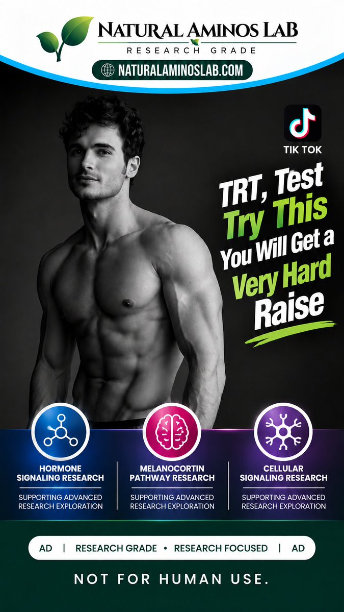 Naturalaminolab's tweet photo. Natural Aminos Lab is a premium peptide formula company with a registered, licensed U.S. business, office in the USA, and warehouse operations in Georgia.
https://t.co/dWBG5rIAeq

#fitness #healthylifestyle #healthyliving #wellness
#Peptide  #trendingnow #gym #tbt https://t.co/ZTDju5jrM8