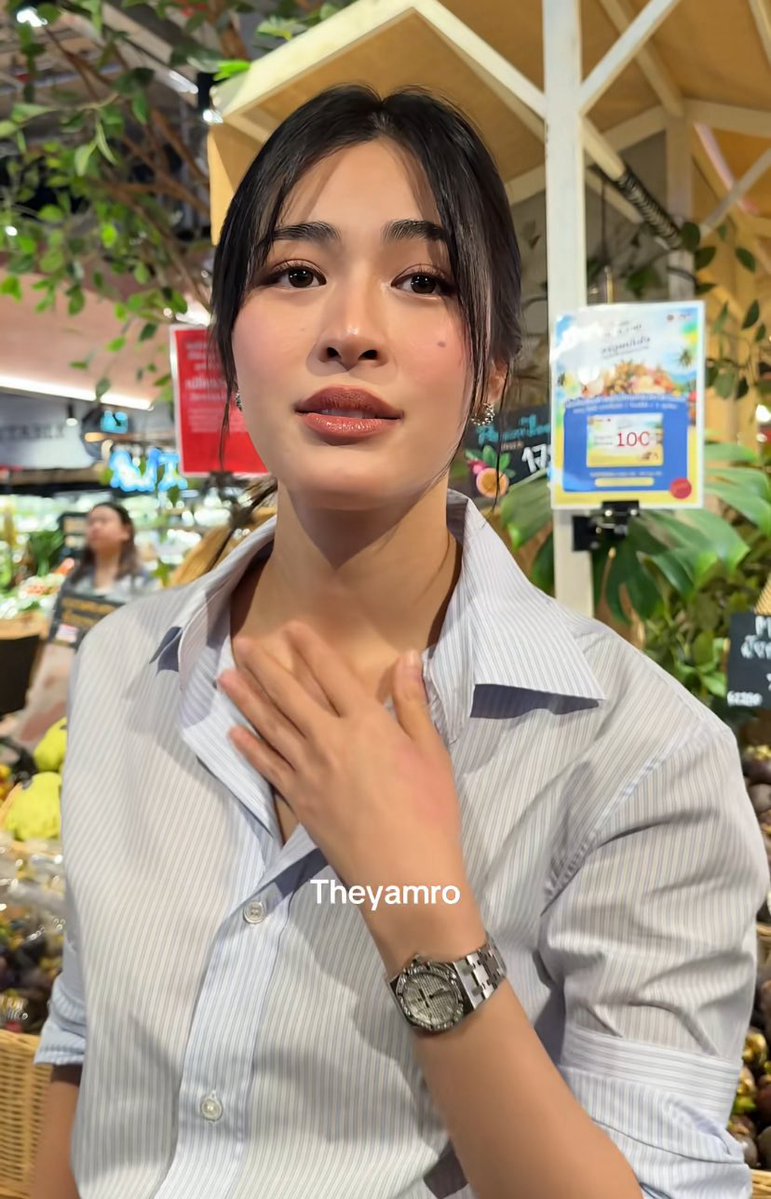 recyclebiin's tweet photo. คุณหริงใส่ cartier santos yellow gold กับ AP royal oak บ่อยๆได้เลยนะ 🫪🤟🏻 https://t.co/AqKafEr1BW