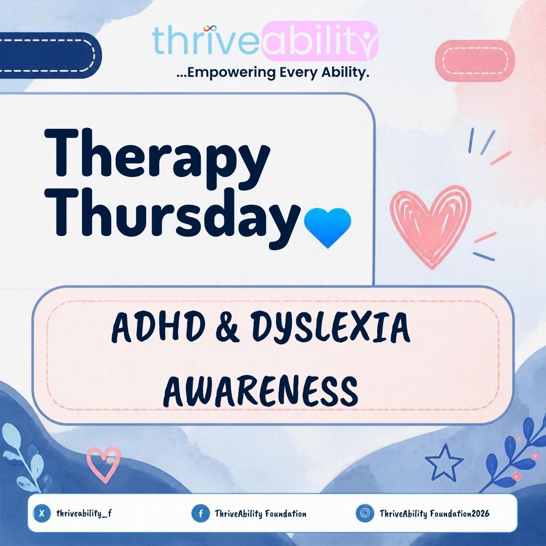 thriveability_f's tweet photo. Small moments of focused play can become big steps toward better attention. Discover simple ways to make learning engaging and purposeful. 🎯💙

#TherapyThursday #ADHDAwareness #AttentionSkills #ChildDevelopment #DisabilitySupport https://t.co/btigxqrzP3