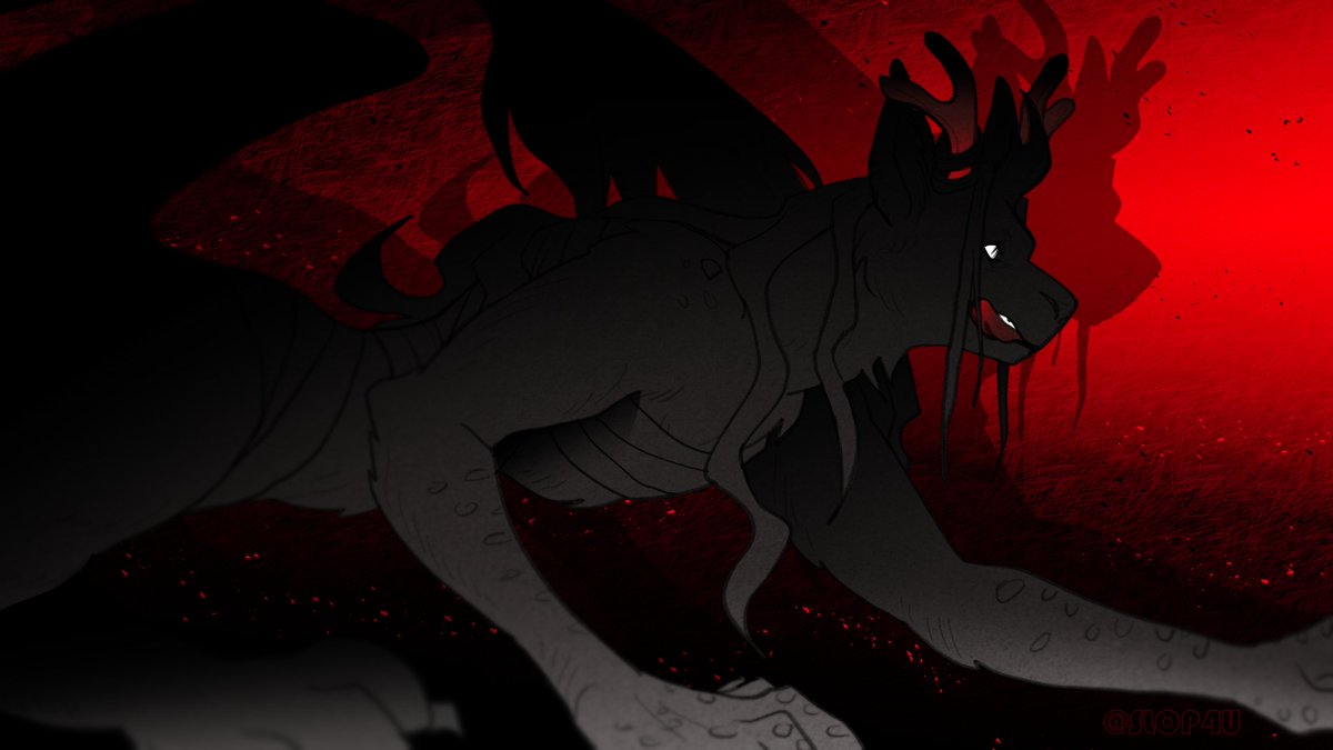 SLOP4U's tweet photo. [Scheduled, away today]

#Slaytober2026 #slaytheprincess #stp 

Day 2, Favorite

I will never forget the awe I felt seeing the Den
Unfortunately, I have a skill issue so its hard to draw her as much as I want
Still, here she is- waiting to pounce https://t.co/EhF2EMSA7p