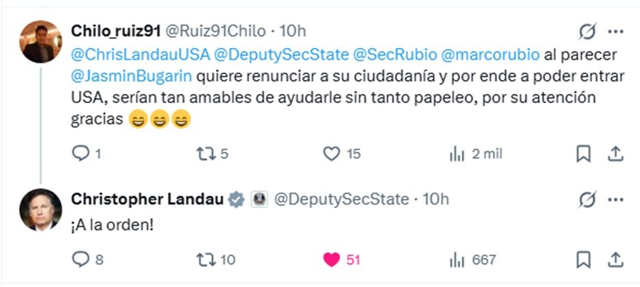 haggmormx's tweet photo. @Vicente_Galvez @LuisaAlcalde Parece que ya van a atender su solicitud. https://t.co/VCv9rA8OM7