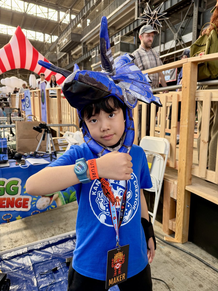 CreatorKanata's tweet photo. 先週末、Maker Faire Bay Areaに出展してきました！ #makerfaire https://t.co/YXchQrY3wi