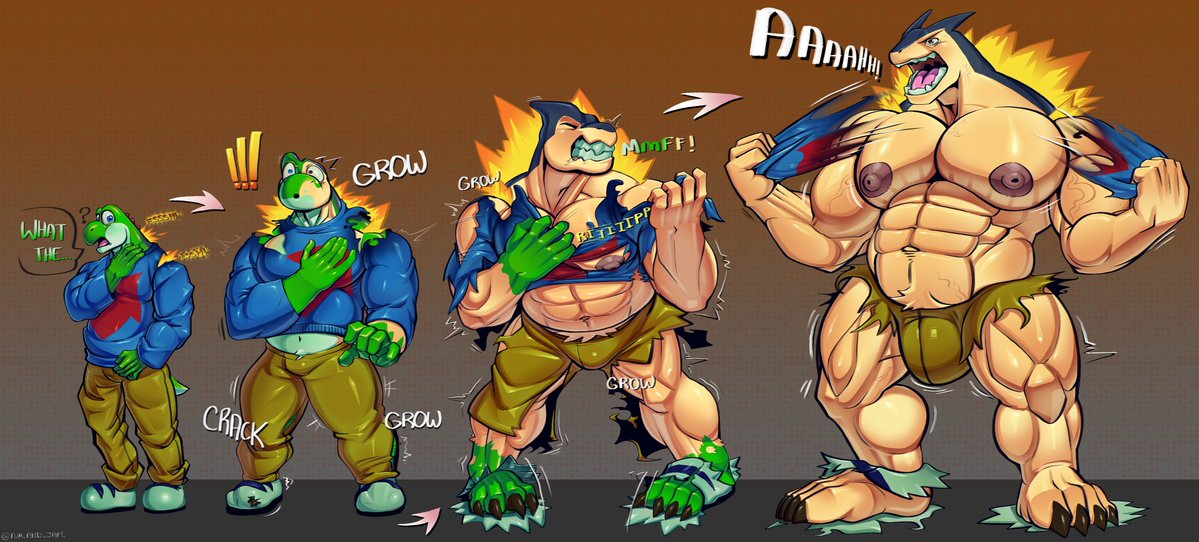 Fur_and_JAM's tweet photo. Transformation commission! This Yoshi will enjoy his Typhlosion form hehe Thank you so much @Yoshi86UP for commissioning me and choosing me!
#sfw #transformation #bara #huge #sfwfurry #pokesona #chest #nipples #grow #daddy #handsome #feet #clothes https://t.co/ZkJMyZjsj2