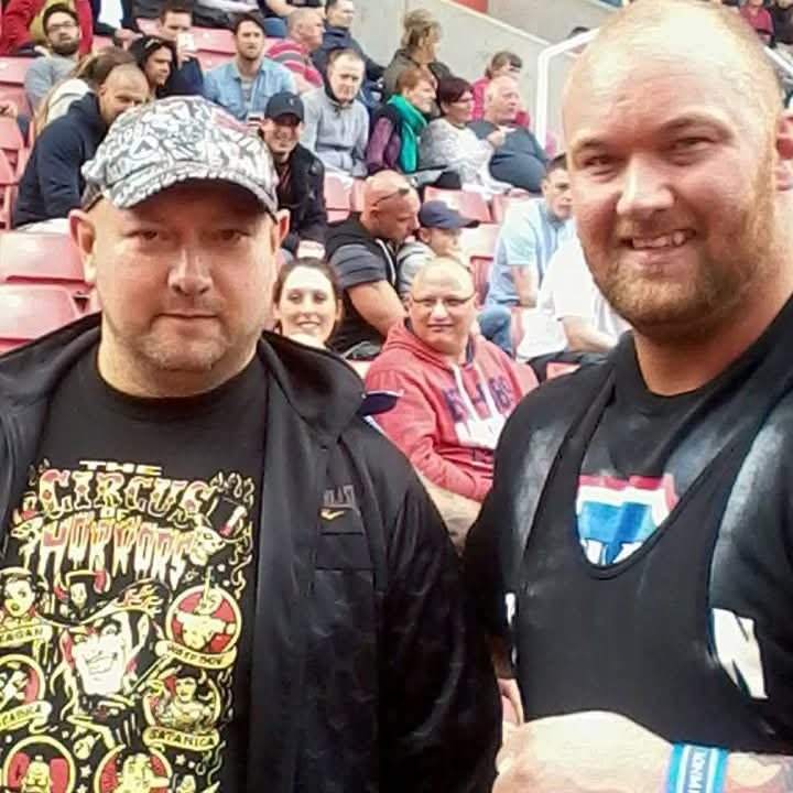 Kevinwallbfpnt's tweet photo. The day I meet the Mountain from Game of thrones https://t.co/VGlLafPdM8