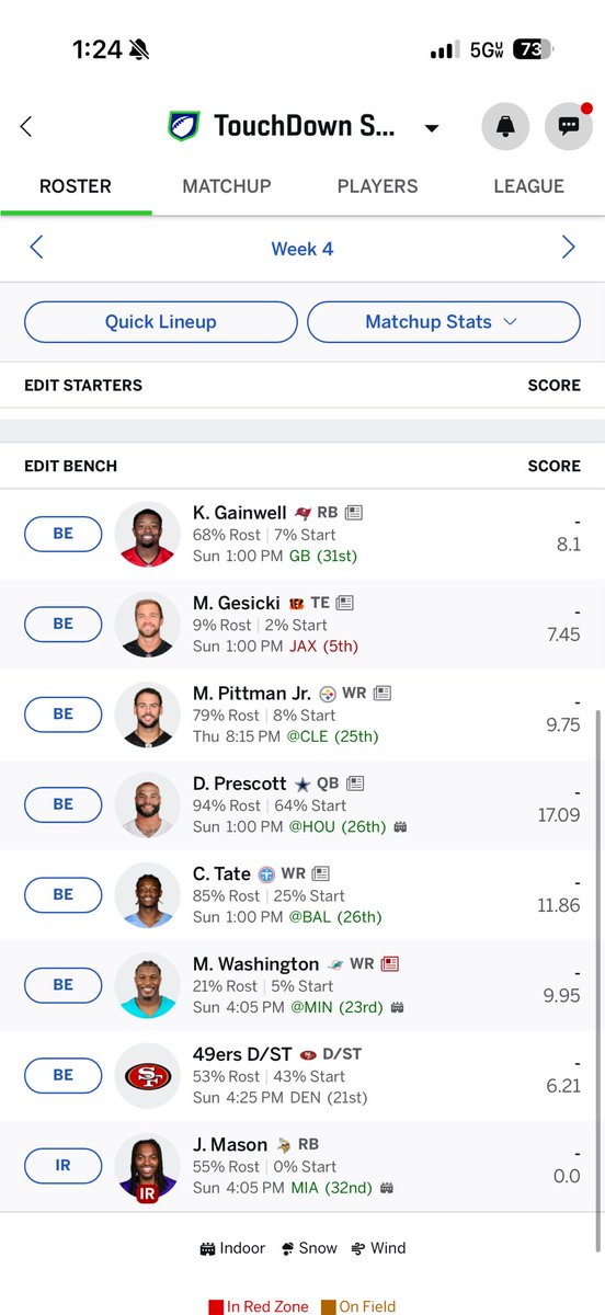 goochman67's tweet photo. How do we feel about Mike Evans at WR2? Trying to make a trade, don’t know what to give up. #lank https://t.co/Oi1oOYokTg