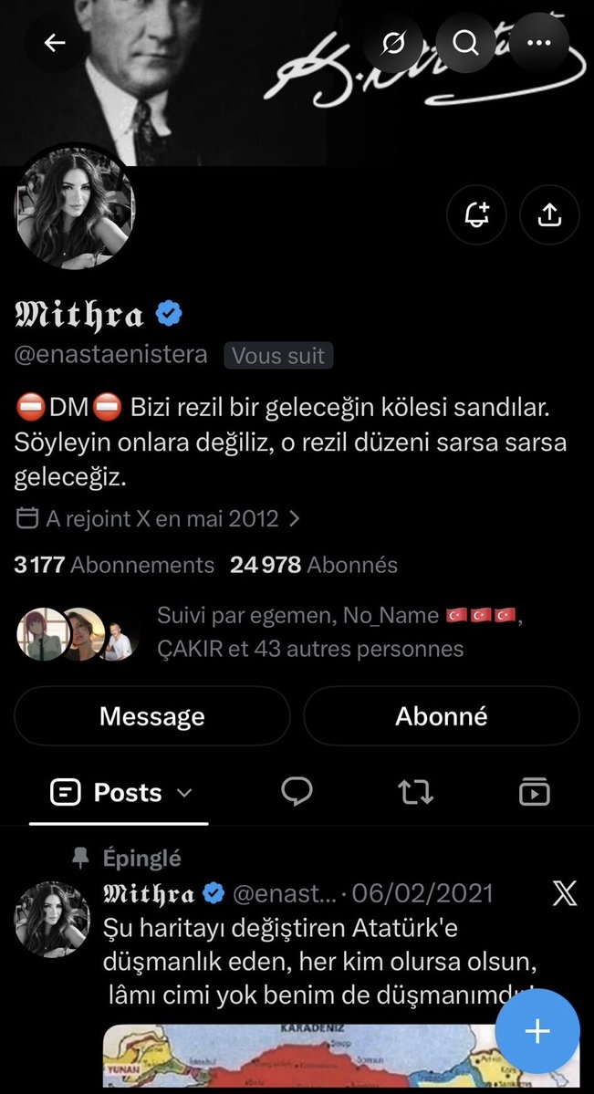Melike_7834's tweet photo. “Haksızlığa susan dilsiz şeytandır”
ben hiç bir zaman o şeytanlardan olmayacağım…
Birini kapatırsanız, diğerini açarız. https://t.co/Df614R7IPm