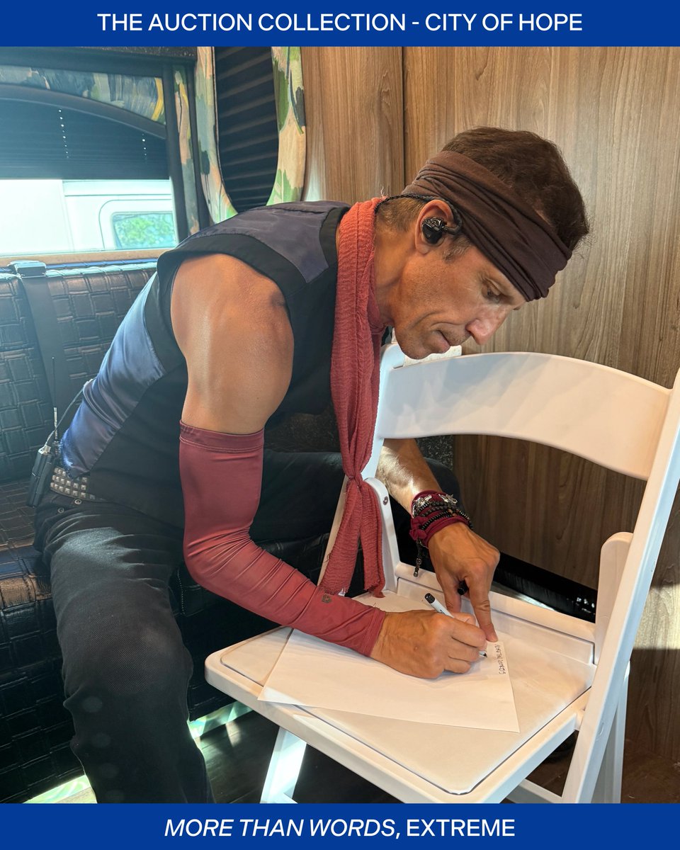 primarywave's tweet photo. Introducing The Auction Collection, in support of @cityofhope and its lifesaving cancer research and care.
First in the collection: “More Than Words,” featuring handwritten and signed lyrics and sheet music from celebrated songwriters and artists. https://t.co/VsEmEentz6