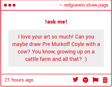 redgrave_vi's tweet photo. you said "cows" and i remembered his halloween outfit...
i’ve never drawn cows before but i tried my best😩 kinda like this sketch tbh----
thanks for request!!!
https://t.co/PK7Cxfyf0v 
#theoutlasttrials #lelandcoyle https://t.co/I4mIjqMkTD