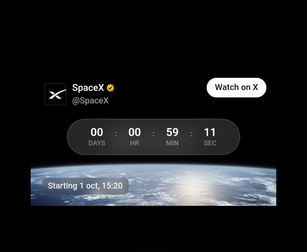 mervadoando's tweet photo. En menos de una hora empieza la historia de #MERLIN en el espacio. Vamos #Satl a volar alto 🚀🛰 https://t.co/WeRCXfrCkz
