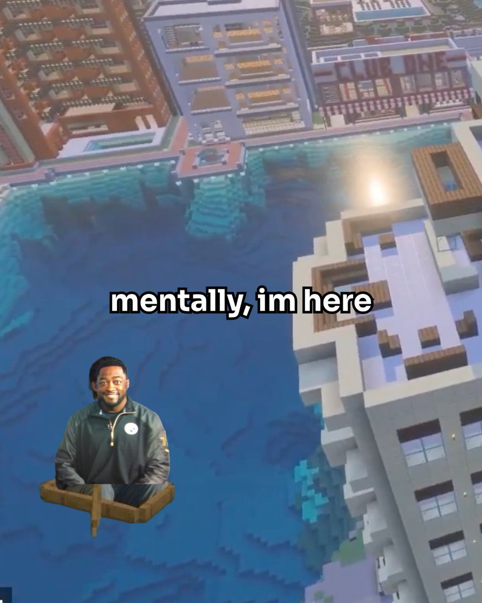 StubHub's tweet photo. mike tomlin floating through his self-made aquarium network https://t.co/UKwXwvG1XA