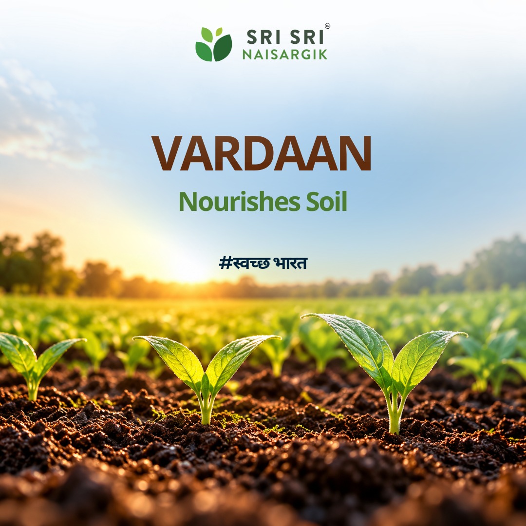 SSIAST's tweet photo. Swachh Bharat begins with clean water, rich soil &amp; clean air. 🌱💧🌬️

💧 Shudhi purifies water
🌱 Vardaan nourishes soil
🌬️ WARO C6 cleans air
True cleanliness protects what sustains us. 🌍
#SwachhBharat #SriSriNaisargik #ArtOfLiving
https://t.co/jDqZUNbtDd https://t.co/tgvF08legP
