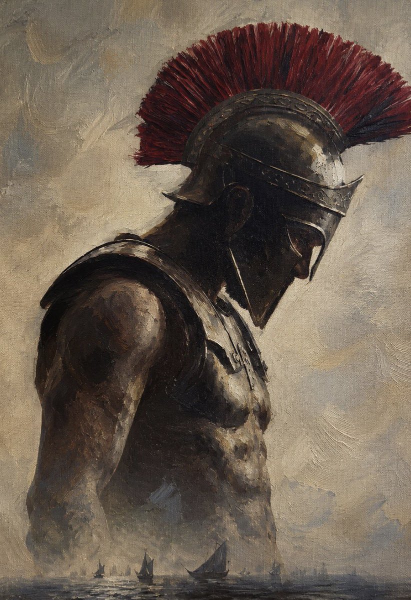 Robert_CR_NFT's tweet photo. Strength is not always loud.

Sometimes it’s the silence before the battle.
The discipline to keep moving.
The courage to stand when no one is watching.

What does this painting make you feel?

Strength, war, solitude — or something else?

#Art #OilPainting #FineArt #ArtCommunity https://t.co/UXFoA30MXA