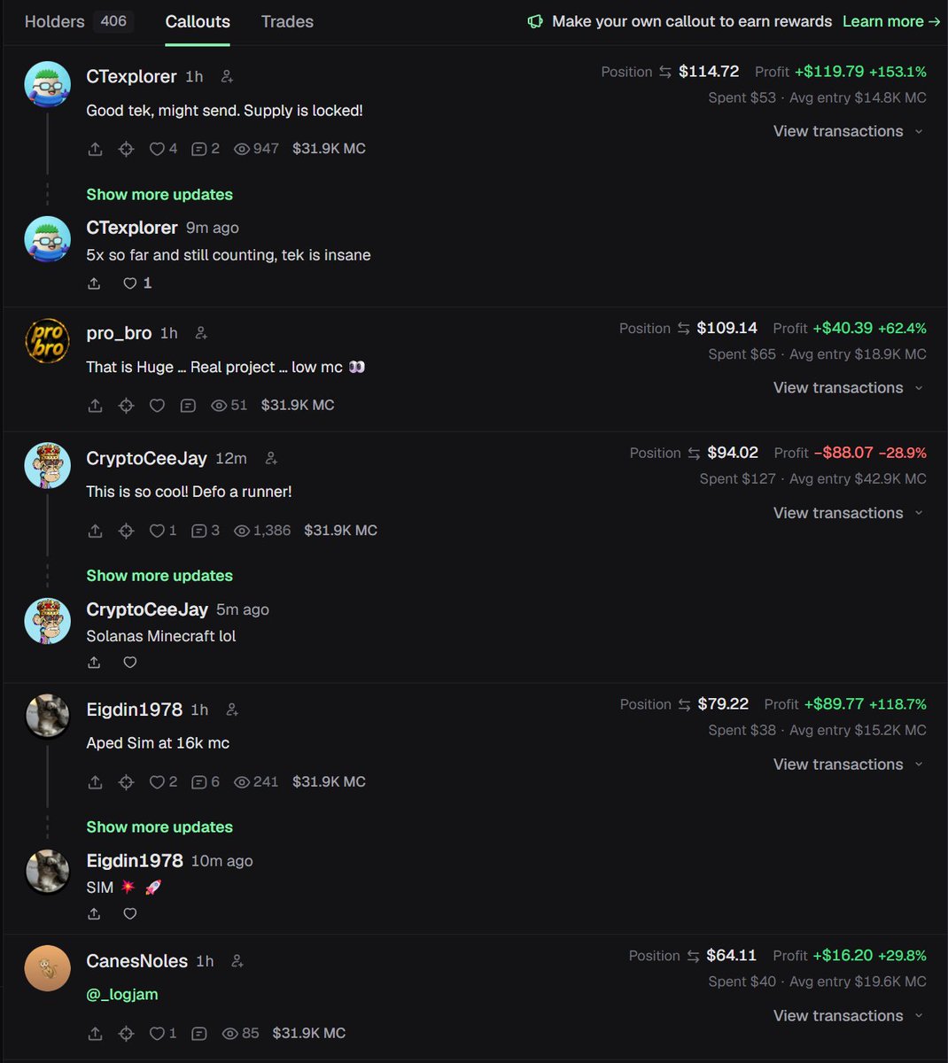 simagents_si's tweet photo. Thanks for the comments guys. We are just getting started let's mine ⛏️⛏️⛏️ https://t.co/ilbWjqXBCs