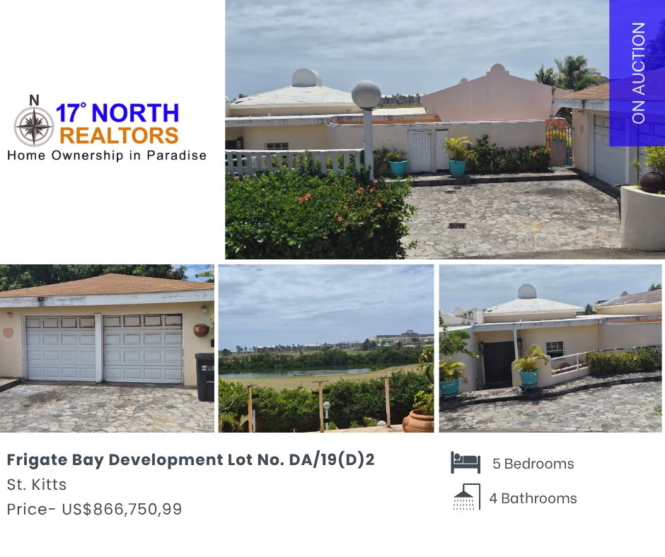 17_DegreesNorth's tweet photo. Foreclosure Auction 🏠
Price: US$866,750.99
Auction: Oct 29, 2026  
Details: https://t.co/DM3vV2Nr0O
Register: 869-669-0214  
#stkittsnevisrealestate #islandliving #dreamhome https://t.co/FCLEkNBSt3