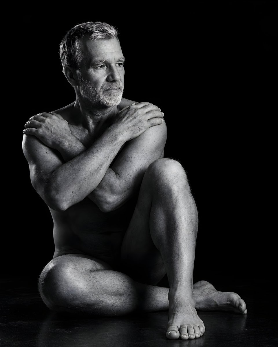 OwnedOnFile's tweet photo. This is the body. No story, no excuse. Bent over in cheap grey, ass pushed out because that is the only angle worth keeping. Face in hard light so you can see the age and still look. Belt in my hands in the bedroom, not because I am in charge. Because I was told to hold it and smile. Then stripped, sat down, arms crossed like that hides anything. It does not. I am the archive. I do not get to choose what gets pinned. Uncensored, the parts this crop still flatters, here: https://t.co/ZTpWI0YjkN

#owned #bodyarchive #humiliation #exposed #nudeselfie #olderMen #noexcuse