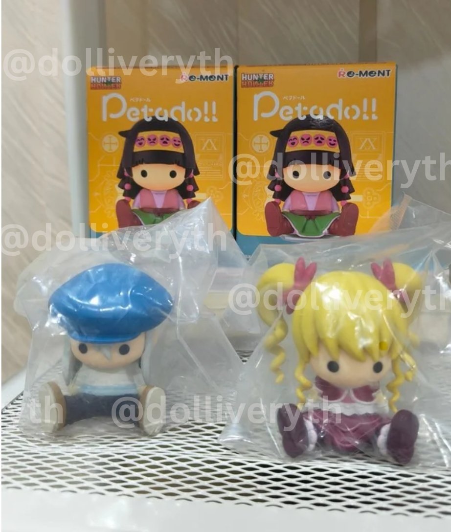 dolliveryth's tweet photo. Petadoll Hunter x Hunter 
ยังไม่แกะจากซอง กล่องครบ
ไคท์ Kite 🪁 
บิสกิต Biscuit 🍪 
ตัวละ 350 ฿ 
ค่าส่ง 45 ฿

รับคู่ลดพิเศษเหลือ 660 บาท ส่งฟรีค่ะ🤗💗✨

สนใจdmมาได้นะคะ
#ตลาดนัดpetadoll #ตลาดนัดฮันเตอร์ #ตลาดนัดhxh #ตลาดนัดhunter #ตลาดนัดhunterxhunter #ตลาดนัดฮันเตอร์xฮันเตอร์ https://t.co/5g5VfLWhCA