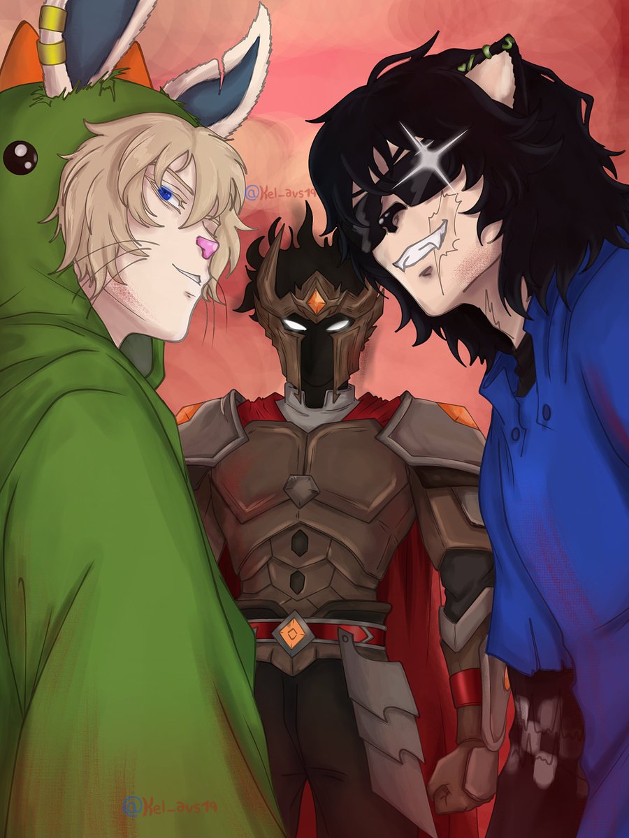kel_avs19's tweet photo. El mejor trio. 

#Farfadox #Spreen #Conterstine https://t.co/CeZNhw8zQI