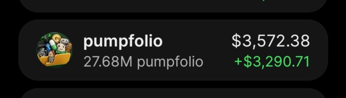 1__Wallstreet's tweet photo. $pumpfolio  printing on my private telegram 

⛓️ #solana #memecoin #cryptoTrading 
DM now to lock in the next run https://t.co/3EjjpatNM7