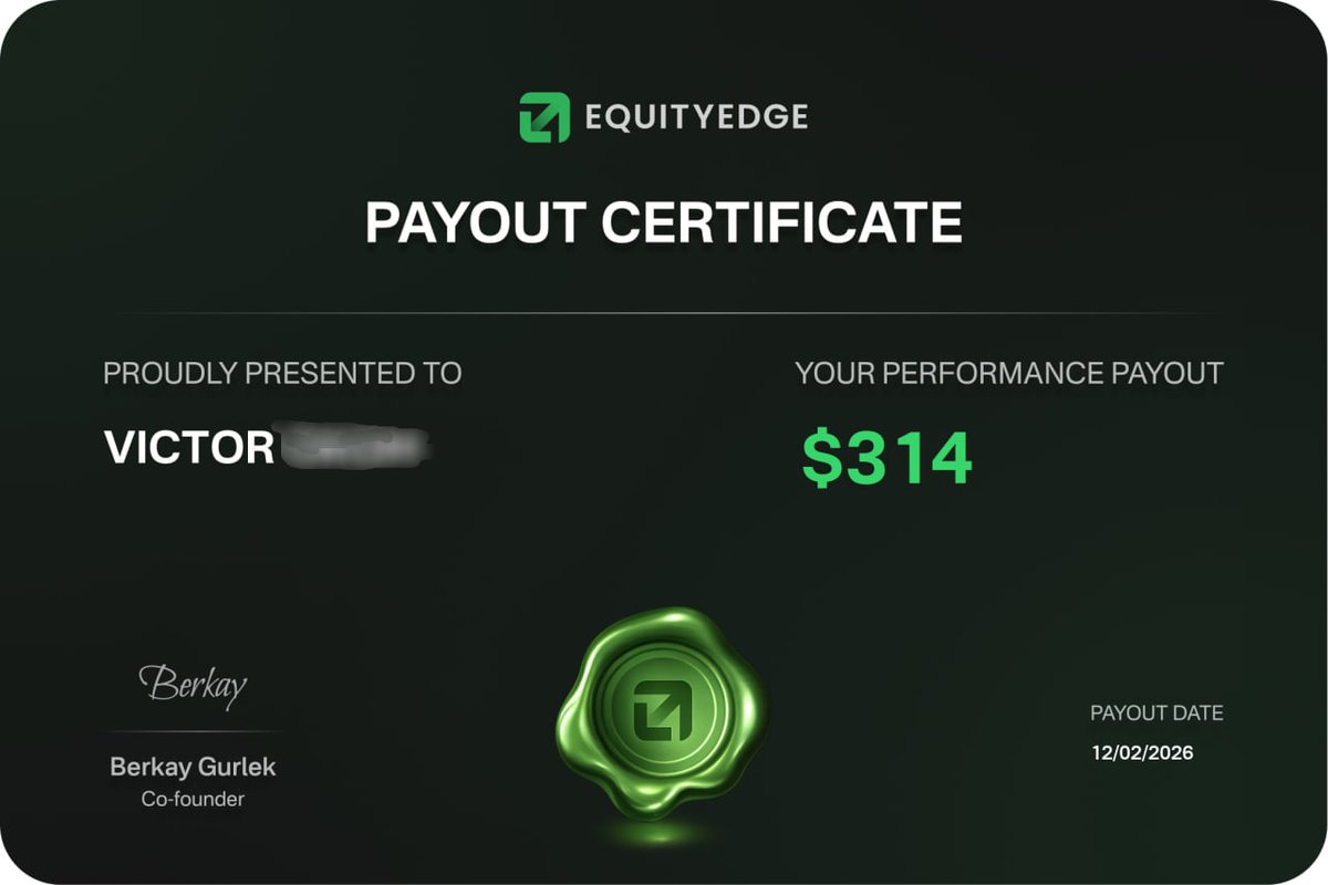 vman_inc's tweet photo. I've heard people speak ill about firms that give 50% discounts. @EquityEdgeUK beats the allegation. I've had multiple payouts with them with zero denial or delay.
I got these payout with a $5K account I bought with their 50% discount code for $11.
This one for their support❤ https://t.co/L3MPS09eeK